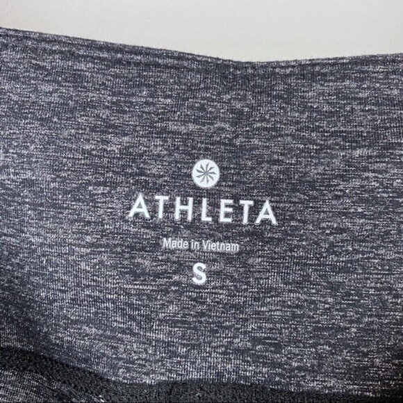 Athleta Quest Chaturanga Tight Leggings Heathered Black Size S - Picture 8 of 10